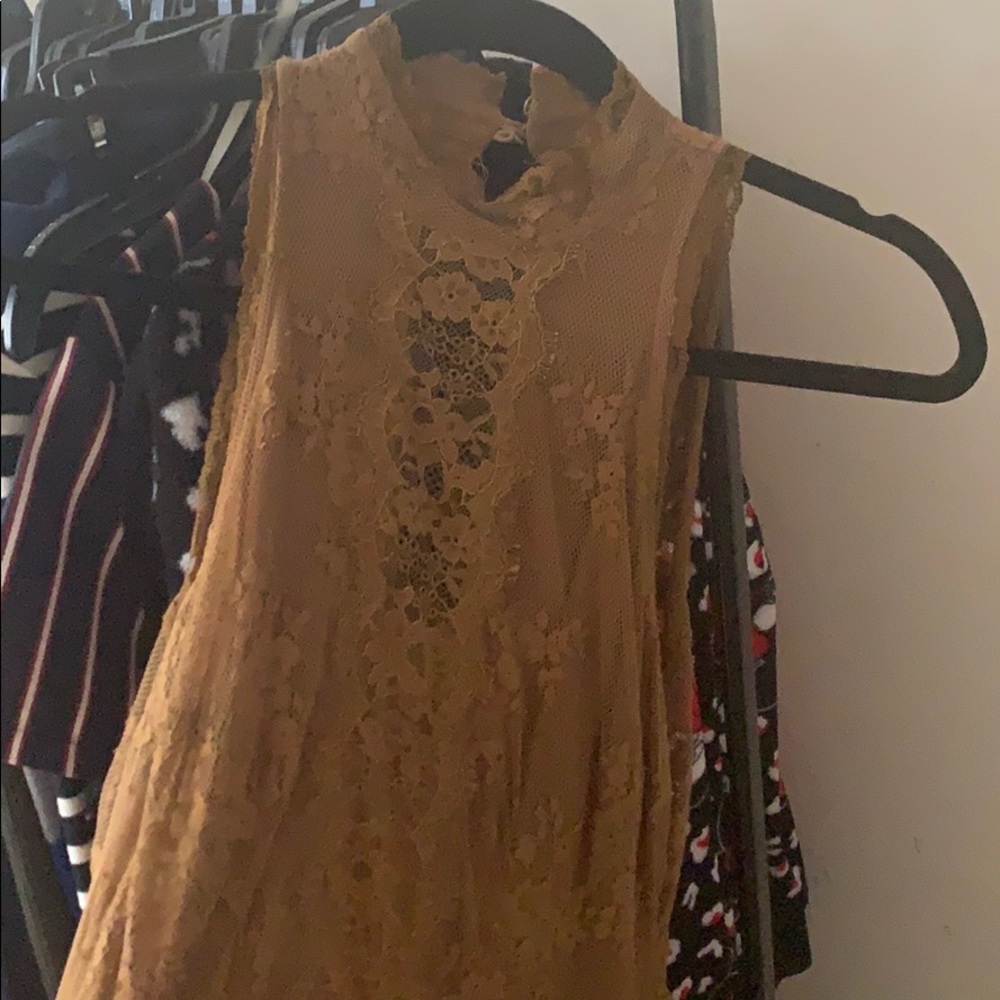 Lace material dress! Perfect for spring!